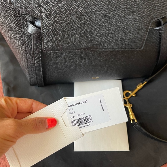 Celine belt bag mini size black - Picture 2 of 16